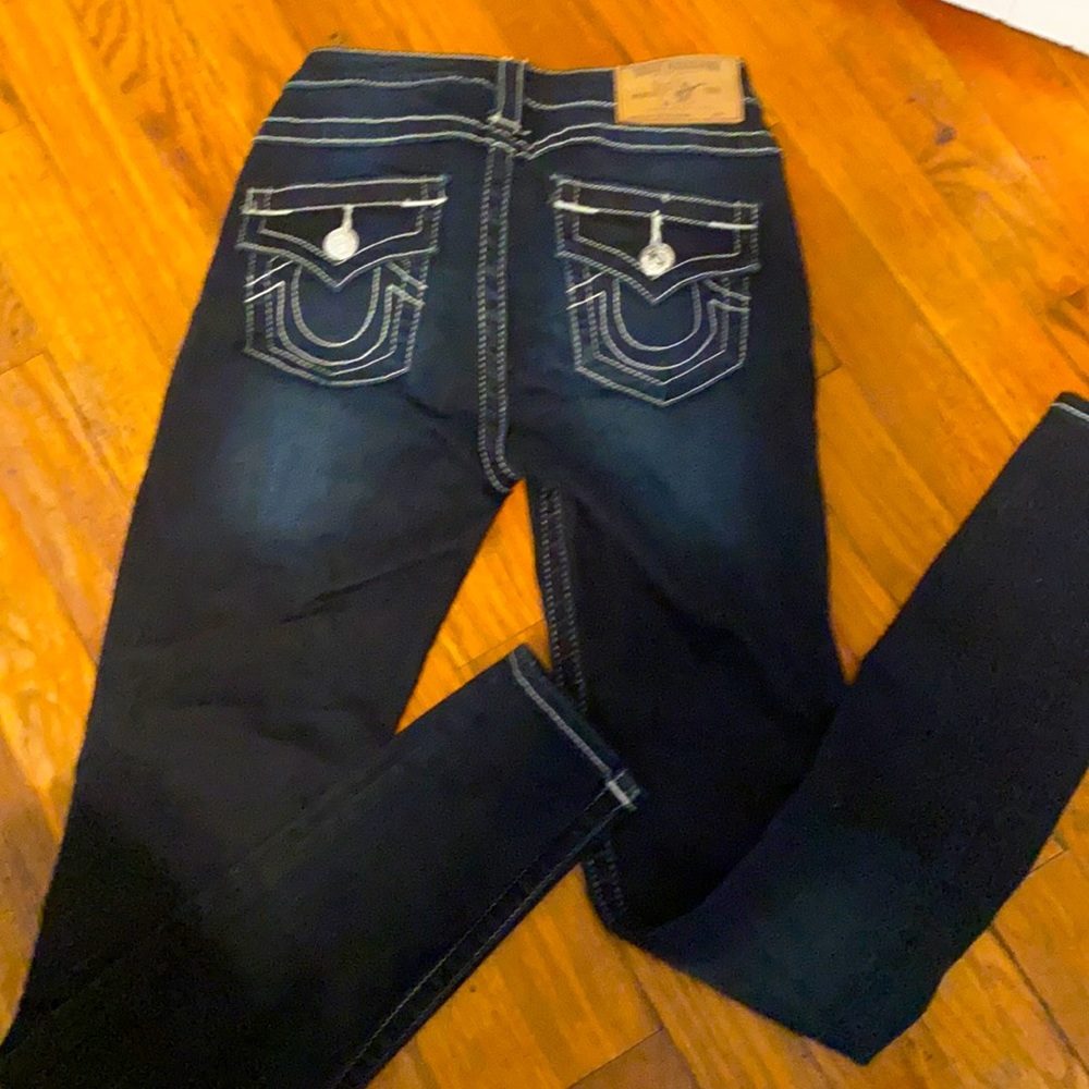 True Religion size 25 Skinny Jeans